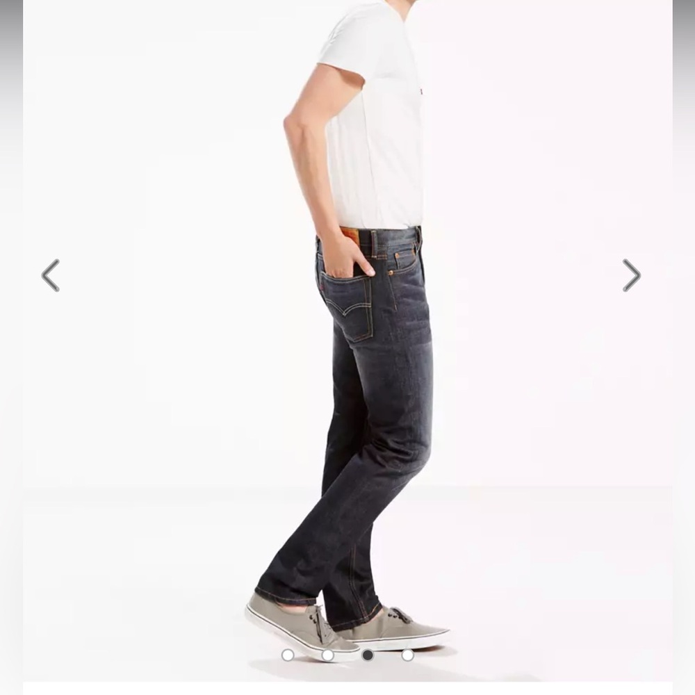 Levi’s 513 Slim Straight Men’s Denim Jeans Sz 34x32